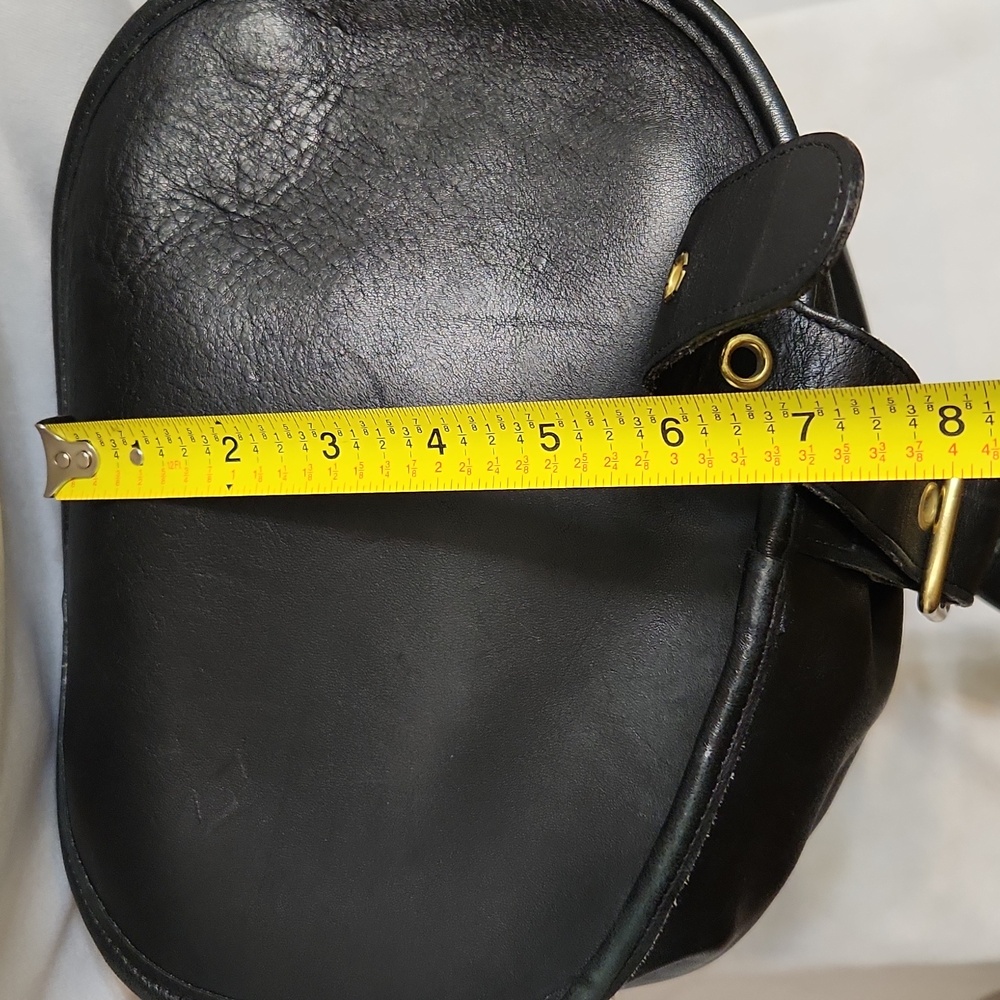 Vintage Coach Legacy Pebble Leather Drawstring Bucket Shoulder Bag Backpack - Picture 13 of 15